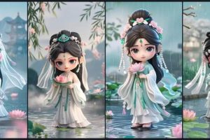 AI零门槛!3分钟速成Q版戏曲人物图像,撬动中老年银发经济蓝海(附提示词)