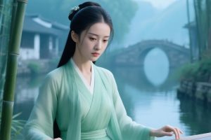 穿越(做梦)金庸武侠世界的奇妙之旅(附10位女主AI绘图提示词)
