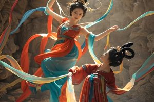 【AI绘图】唐服仕女图的绘制:以即梦AI为笔,绘千年风华