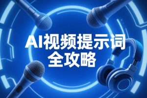AI视频提示词全攻略:以即梦AI为例解锁创意视频制作