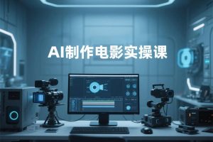 AI制作电影实操课,让你在短时间成为电影超级个体
