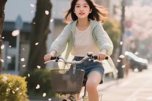AI绘图提示词融入文章测试,散文:运动少女一日纪