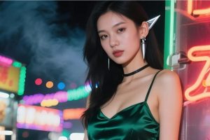 牛仔短裤夏日盛行?分享10组美女穿不同款式的牛仔短裤AI绘图提示词