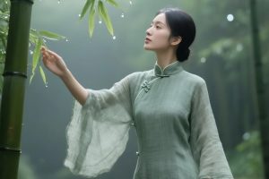 旗袍美女,彰显女性的独特气质魅力,分享10组旗袍美女AI绘图提示词