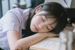 时光显影液:10组胶片美学美少女AI绘图提示词分享(咖啡馆/旧街道/黑胶场景)