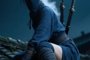 女侠夜行衣装:10组武侠刺客隐秘主题AI绘图提示词分享