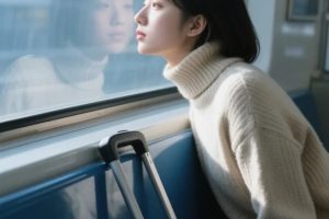 破碎感美学:10组忧郁系美少女AI绘图提示词