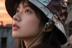 帽子戏法全解析:10组戴贝雷帽、毛线帽的美少女造型AI绘图提示词分享