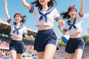 水手服少女方程式:10组JK制服美少女AI绘图精准提示词分享