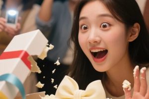 生日惊喜现场:10组美少女生日温馨画面AI绘图提示词集合