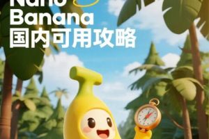Nano Banana国内可用攻略!无需梯子,这些平台让你轻松玩转AI黑科技