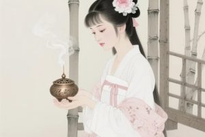 空灵水墨古风仙女AI绘图专题:分享10组爆款AI绘图提示词